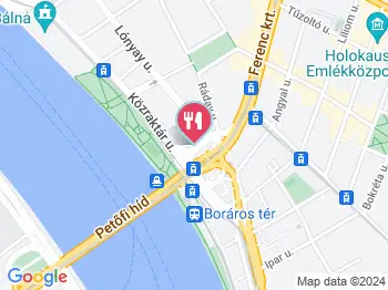 Jolly Pub Budapest a térképen