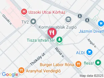 Juci Presszó Budapest a térképen