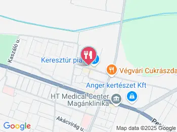 Julian Étterem Budapest a térképen