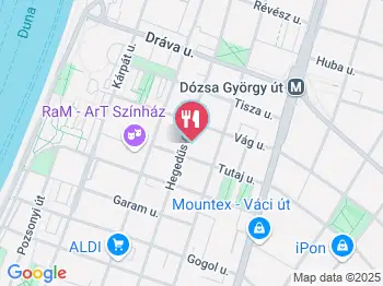 Julien Boulangerie et Patisserie Budapest a térképen