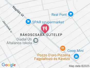 K-Ati-ca Fagyizó Budapest a térképen