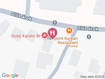 K Point Korean Restaurant Budapest a térképen