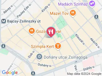 K30 Art Cafe Budapest a térképen