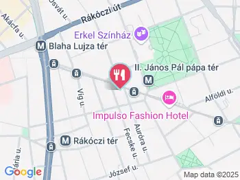 Kabul Büfé Budapest a térképen