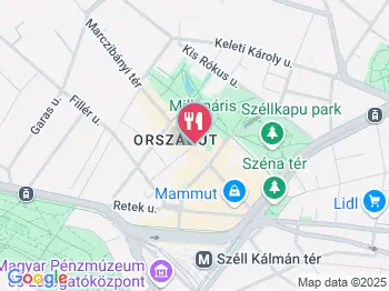 Kaffeine Espresso Bar - Lövőház utca Budapest a térképen