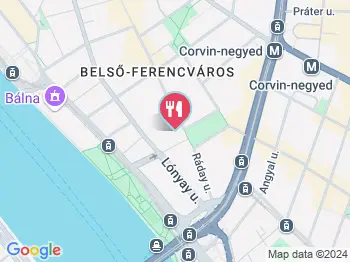 Kaffelandia Budapest a térképen