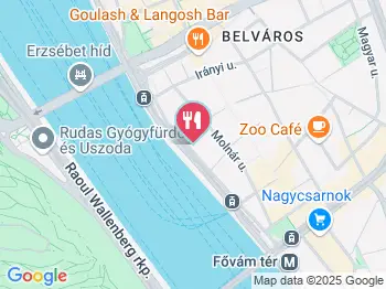 Kahwa el Salam Kávézó Budapest a térképen