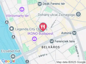 Kajahu Food Together Budapest a térképen