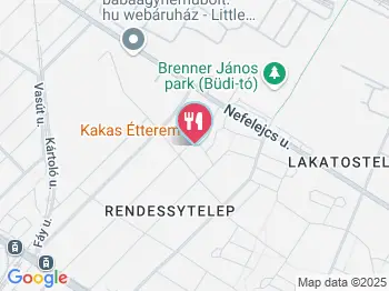 Kakas Étterem Budapest a térképen