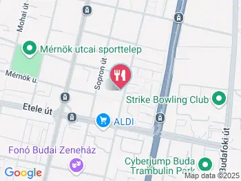 Kaktusz Büfé, Étterem & Söröző Budapest a térképen