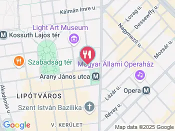 Kalitka Bistro Budapest a térképen