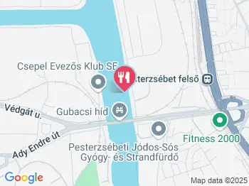 Kalóztanya Állóhajó Budapest a térképen