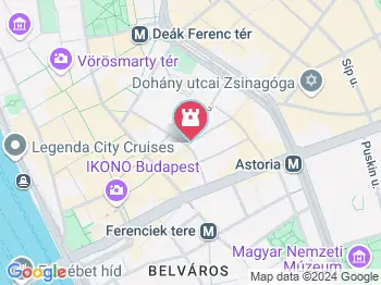 Kamermayer Károly szobra Budapest a térképen