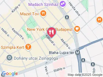 Kandalló Kert Budapest a térképen