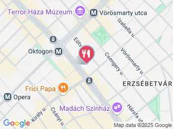 Káosz Drink Station Budapest a térképen