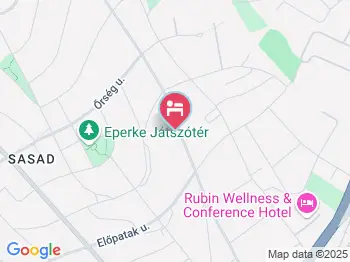 Kapu Panzió Budapest a térképen