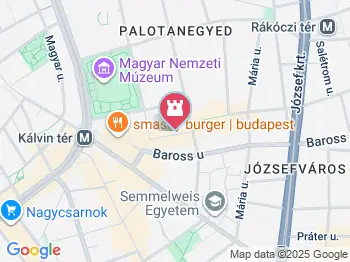 Károlyi-Csekonics-palota Budapest a térképen