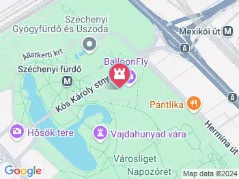 Károlyi Sándor gróf szobra Budapest a térképen