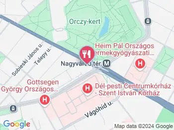 Kashmiri Büfé - Nagyvárad tér Budapest a térképen