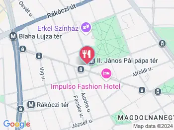 Kastner Kommunity Kávézó Budapest a térképen