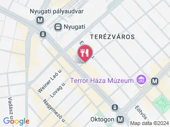 Katakomba - Drink & Darts Budapest a térképen