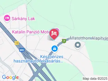 Katalin Panzió & Holisztikus Központ Budapest a térképen