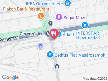 Katsa - Árkád Budapest a térképen