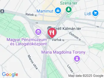 Kávé Pacza Budapest a térképen