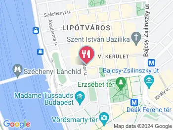 Pálinka Bistrot Budapest a térképen
