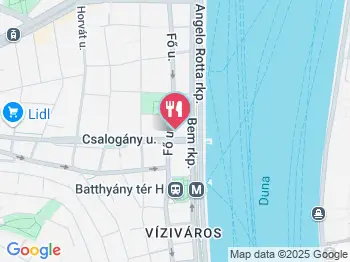 KávéMűhely Budapest a térképen