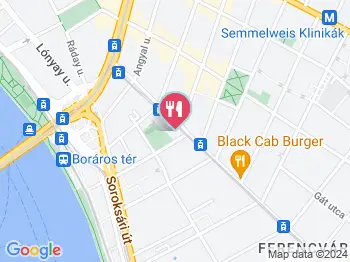 Kávésziget Budapest a térképen