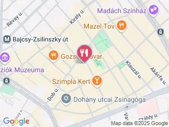 Kazi Bár Budapest a térképen