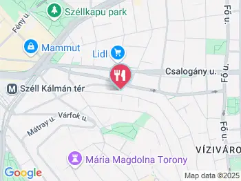 Kedveskrém - Batthyány utca Budapest a térképen