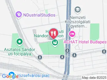 BKV Előre Sport Vendéglő Budapest a térképen