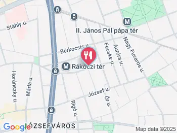 Kék Ló Fashion Pub Budapest a térképen