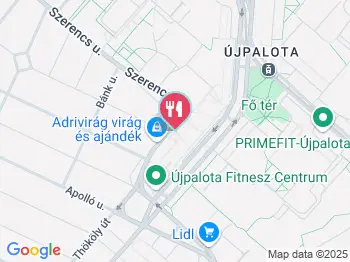 Kék Pisztráng Étterem Budapest a térképen