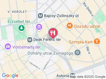 Keksz Budapest a térképen