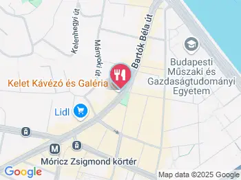 Kelet Kávézó & Galéria Budapest a térképen