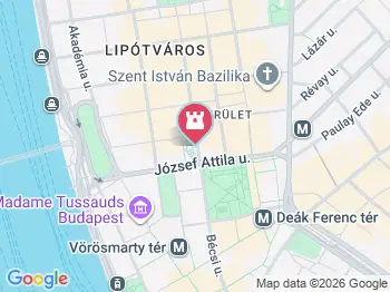 Keleti Ágnes szobra Budapest a térképen