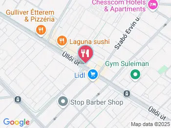 Kemence Pék - Kossuth tér Budapest a térképen