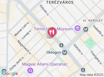 Kemence Pék - Teréz körút Budapest a térképen