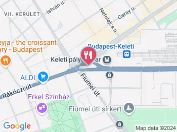 Kemenes Cukrászat - Baross tér Budapest a térképen