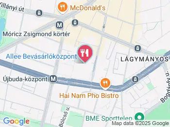 Kemenes Cukrászat Manufaktúra - Allee Budapest a térképen