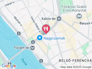 Kemenes Cukrászda & Bisztró Budapest a térképen