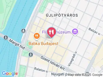 Kencés a Szendvicskrémbár Budapest a térképen