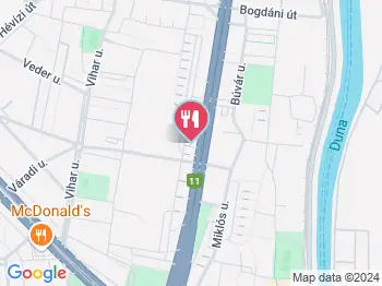 Kenesei Cukrászda Budapest a térképen