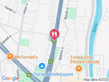 Kentucky Fried Chicken - Óbuda Budapest a térképen