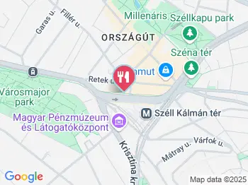 Kentucky Fried Chicken - Széll Kálmán tér Budapest a térképen