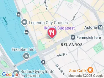 Kentucky Fried Chicken - Váci utca Budapest a térképen