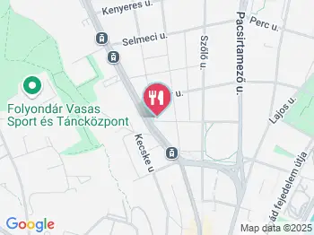 Kerék Vendéglő Budapest a térképen